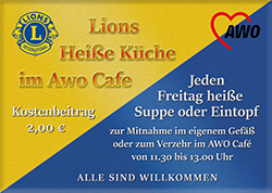 LIONS Heisse Küche