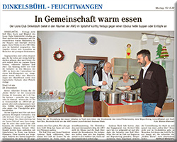 FLZ-Artikel "Heisse Küche"